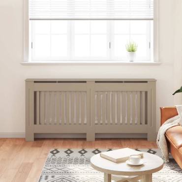 vidaXL Κάλυμμα Καλοριφέρ 172 x 19 x 81 εκ. από MDF