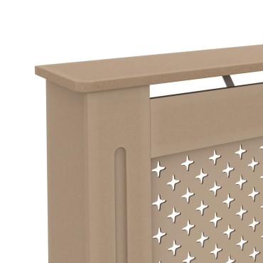 vidaXL Κάλυμμα Καλοριφέρ 112 x 19 x 81,5 εκ. από MDF