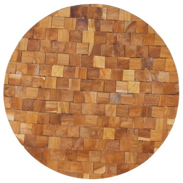 vidaXL Τραπεζάκι Σαλονιού 60x60x35cm από Μασίφ Ξύλο Teak 1 τεμ.