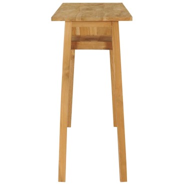 vidaXL Τραπέζι Κονσόλα 120x35x75cm από Μασίφ Ξύλο Teak 1 τεμ.