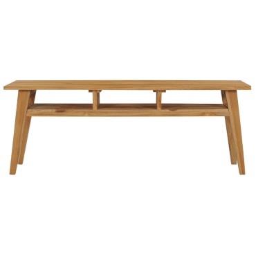 vidaXL Έπιπλο Τηλεόρασης 120x35x45cm από Μασίφ Ξύλο Teak