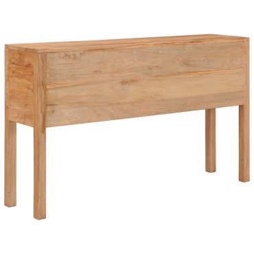 vidaXL Μπουφές 125x30x75cm από Μασίφ Ξύλο Teak 1 τεμ.