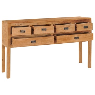 vidaXL Μπουφές 125x30x75cm από Μασίφ Ξύλο Teak 1 τεμ.