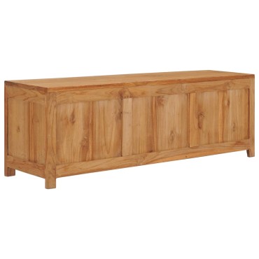 vidaXL Έπιπλο Τηλεόρασης 120x30x40cm από Μασίφ Ξύλο Teak