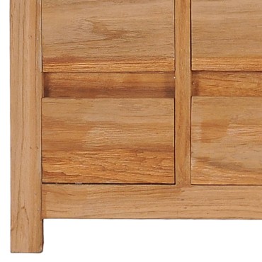 vidaXL Έπιπλο Τηλεόρασης 120x30x40cm από Μασίφ Ξύλο Teak