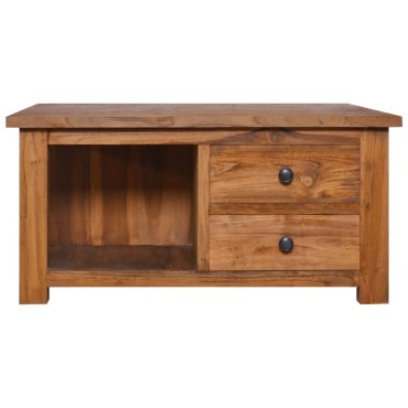 vidaXL Τραπεζάκι Σαλονιού 68x68x33cm από Μασίφ Ξύλο Teak 1 τεμ.