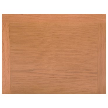 vidaXL Τραπεζάκι Βοηθητικό με Συρτάρι 35x27x55cm Μασίφ Ξύλο Δρυός 1 τεμ.