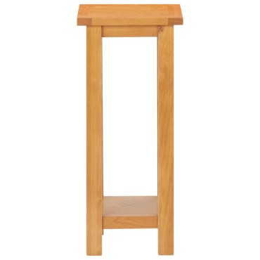 vidaXL Τραπέζι Βοηθητικό 27x24x55cm από Μασίφ Ξύλο Δρυός 1 τεμ.