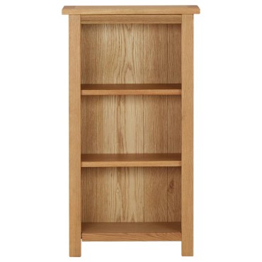 vidaXL Βιβλιοθήκη 45x22,5x82cm από Μασίφ Ξύλο Δρυός 1 τεμ.