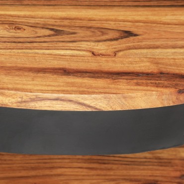 vidaXL Τραπεζάκι Σαλονιού 65x65x32cm από Μασίφ Ξύλο Ακακίας 1 τεμ.
