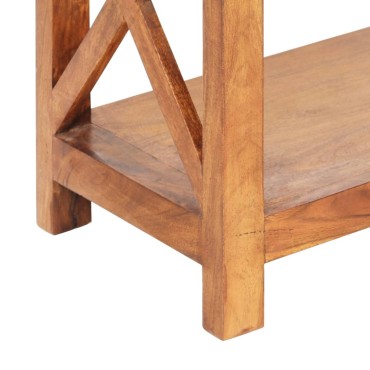 vidaXL Βιβλιοθήκη 60x30x160cm Μασίφ Ξύλο Ακακίας με Μελί Φινίρισμα 1 τεμ.