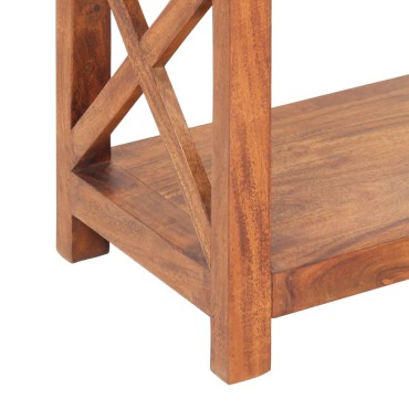 vidaXL Βιβλιοθήκη 100x30x180cm Μασίφ Ξύλο Ακακίας με Μελί Φινίρισμα 1 τεμ.