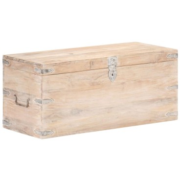 vidaXL Μπαούλο 90x40x40cm από Μασίφ Ξύλο Ακακίας 1 τεμ.