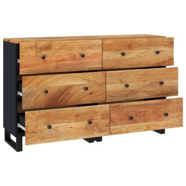 vidaXL Ντουλάπια 2 τεμ. 60x33x75cm από Μασίφ Ξύλο Ακακίας