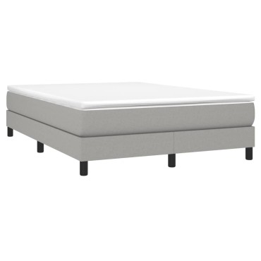 vidaXL Κρεβάτι Boxspring με Στρώμα Αν. Πράσινο 160x200εκ Υφασμάτινο