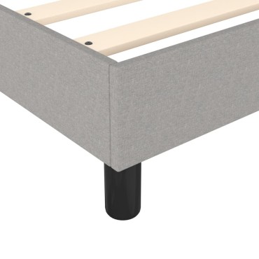 vidaXL Κρεβάτι Boxspring με Στρώμα Αν. Πράσινο 160x200εκ Υφασμάτινο