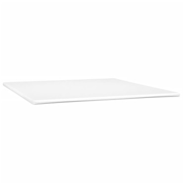 vidaXL Κρεβάτι Boxspring με Στρώμα Ανοιχτό Γκρι 160x200cm Βελούδινο 1 τεμ. - Διπλό