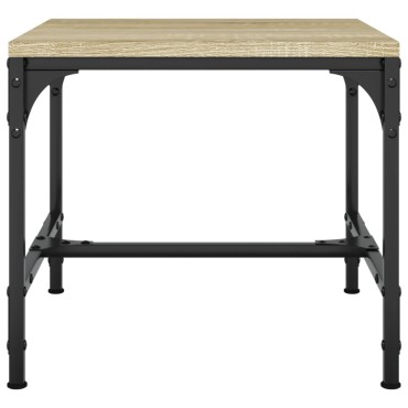 vidaXL Βοηθητικό Τραπέζι Sonoma Δρυς 40x40x35cm Επεξεργασμένο Ξύλο