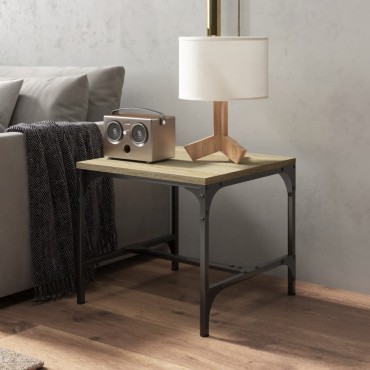 vidaXL Τραπεζάκια Σαλονιού 2 τεμ. Sonoma Δρυς 40x40x35cm Επεξ. Ξύλο