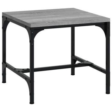vidaXL Τραπεζάκια Σαλονιού 2 τεμ. Γκρι Sonoma 40x40x35cm Επεξ. Ξύλο
