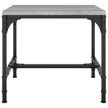 vidaXL Τραπεζάκια Σαλονιού 2 τεμ. Γκρι Sonoma 40x40x35cm Επεξ. Ξύλο