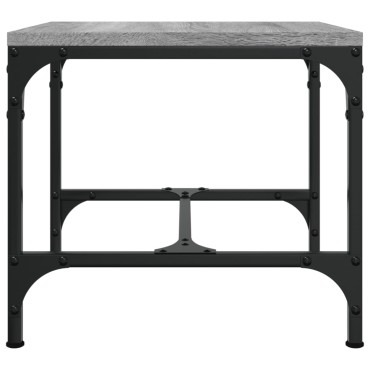 vidaXL Τραπεζάκια Σαλονιού 2 τεμ. Γκρι Sonoma 40x40x35cm Επεξ. Ξύλο