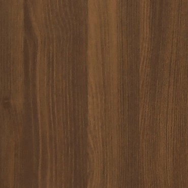 vidaXL Γωνιακό Έπιπλο Καφέ δρυς 33x33x100cm από Επεξεργ. Ξύλο