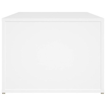vidaXL Τραπεζάκι Σαλονιού Λευκό 100x50x36cm Επεξεργασμένο Ξύλο 1 τεμ.