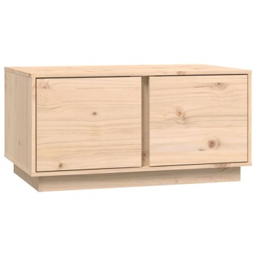 vidaXL Τραπεζάκι Σαλονιού 80x50x40cm από Μασίφ Ξύλο Πεύκου 1 τεμ.