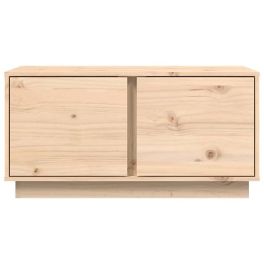 vidaXL Τραπεζάκι Σαλονιού 80x50x40cm από Μασίφ Ξύλο Πεύκου 1 τεμ.