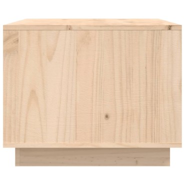 vidaXL Τραπεζάκι Σαλονιού 80x50x40cm από Μασίφ Ξύλο Πεύκου 1 τεμ.