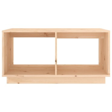 vidaXL Τραπεζάκι Σαλονιού 80x50x40cm από Μασίφ Ξύλο Πεύκου 1 τεμ.