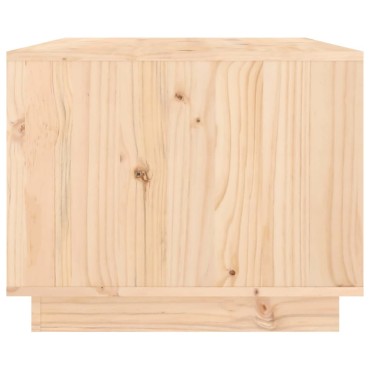 vidaXL Τραπεζάκι Σαλονιού 80x50x40cm από Μασίφ Ξύλο Πεύκου 1 τεμ.
