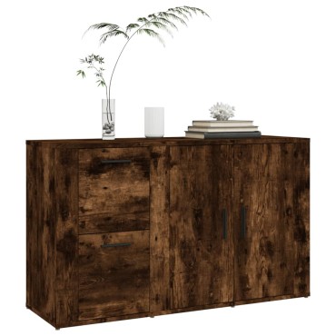 vidaXL Ντουλάπι Καπνιστή Δρυς 100x33x59,5cm από Επεξεργασμένο Ξύλο 1 τεμ.