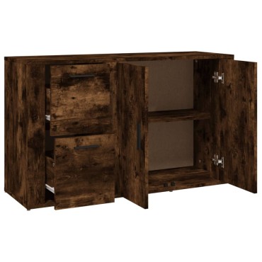 vidaXL Ντουλάπι Καπνιστή Δρυς 100x33x59,5cm από Επεξεργασμένο Ξύλο 1 τεμ.