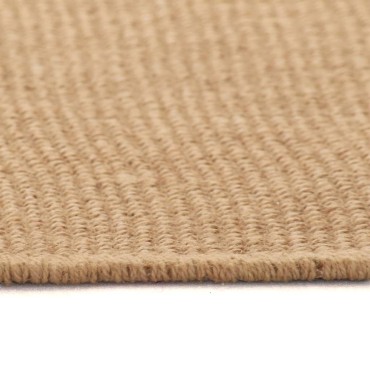 vidaXL Χαλί 200x300cm από Γιούτα με Υπόστρωμα από Λάτεξ