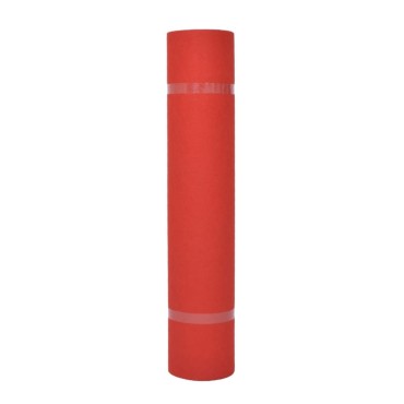 vidaXL Μοκέτα Επαγγελματική Απλή Κόκκινη 1 x 12 μ.