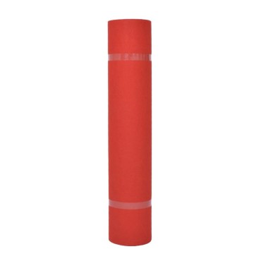 vidaXL Μοκέτα Επαγγελματική Απλή Κόκκινη 1 x 24 μ.