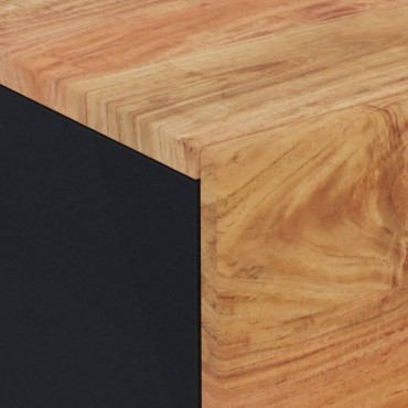 vidaXL Ντουλάπι 60x33x75cm από Μασίφ Ξύλο Ακακίας 1 τεμ.