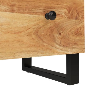 vidaXL Ντουλάπι 60x33x75cm από Μασίφ Ξύλο Ακακίας 1 τεμ.