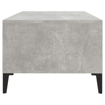 vidaXL Τραπεζάκι Σαλονιού Γκρι Σκυρ. 90x50x36,5cm Επεξεργ. Ξύλο 1 τεμ.