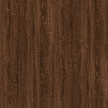 vidaXL Τραπέζι Κονσόλα Καφέ Δρυς 100x39x75cm Επεξεργασμένο Ξύλο