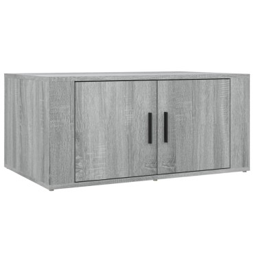 vidaXL Τραπεζάκι Σαλονιού Γκρι Sonoma 80x50x36cmΕπεξεργασμένο Ξύλο 1 τεμ.