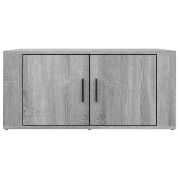 vidaXL Τραπεζάκι Σαλονιού Γκρι Sonoma 80x50x36cmΕπεξεργασμένο Ξύλο 1 τεμ.