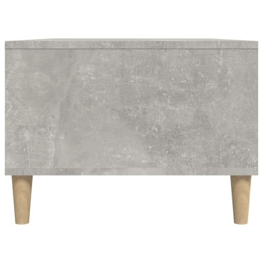 vidaXL Τραπεζάκι Σαλονιού Γκρι Σκυρ. 90x50x36,5cm Επεξεργ. Ξύλο 1 τεμ.