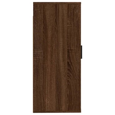 vidaXL Έπιπλο Τηλεόρασης Επιτοίχιο Καφέ Δρυς 40x34,5x80cm