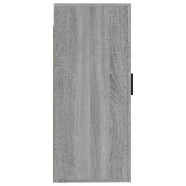 vidaXL Έπιπλα Τηλεόρασης Επιτοίχια Sonoma Δρυς 40x34,5x80 εκ