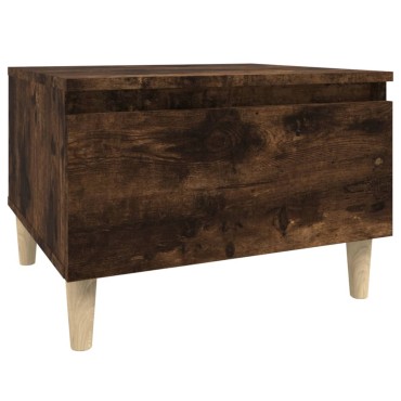 vidaXL Βοηθητικό Τραπέζι Καπνιστή Δρυς 50x46x35cm Επεξεργασμένο Ξύλο 1 τεμ.