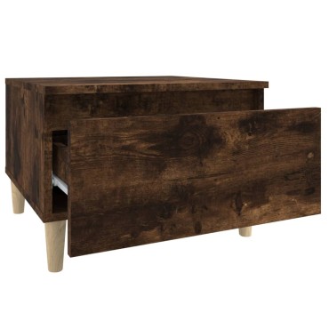 vidaXL Βοηθητικό Τραπέζι Καπνιστή Δρυς 50x46x35cm Επεξεργασμένο Ξύλο 1 τεμ.