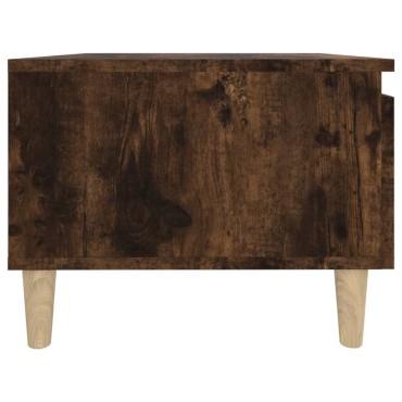 vidaXL Βοηθητικό Τραπέζι Καπνιστή Δρυς 50x46x35cm Επεξεργασμένο Ξύλο 1 τεμ.